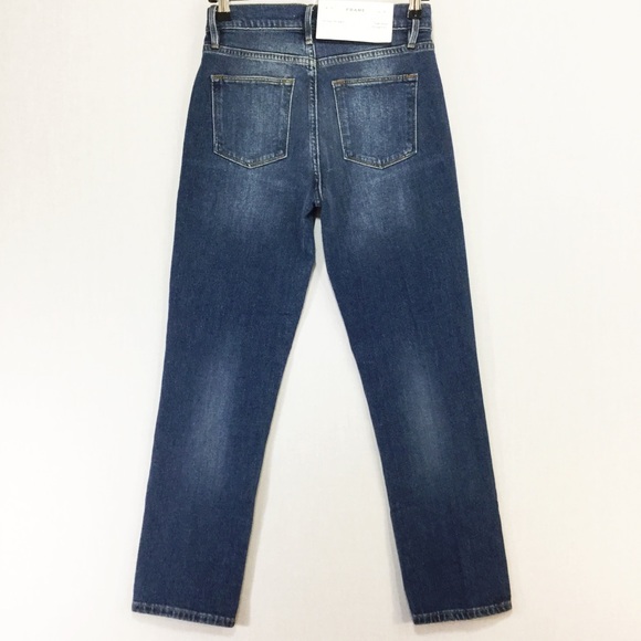NWT FRAME Le High Pintucked Straight Jeans - Picture 3 of 6